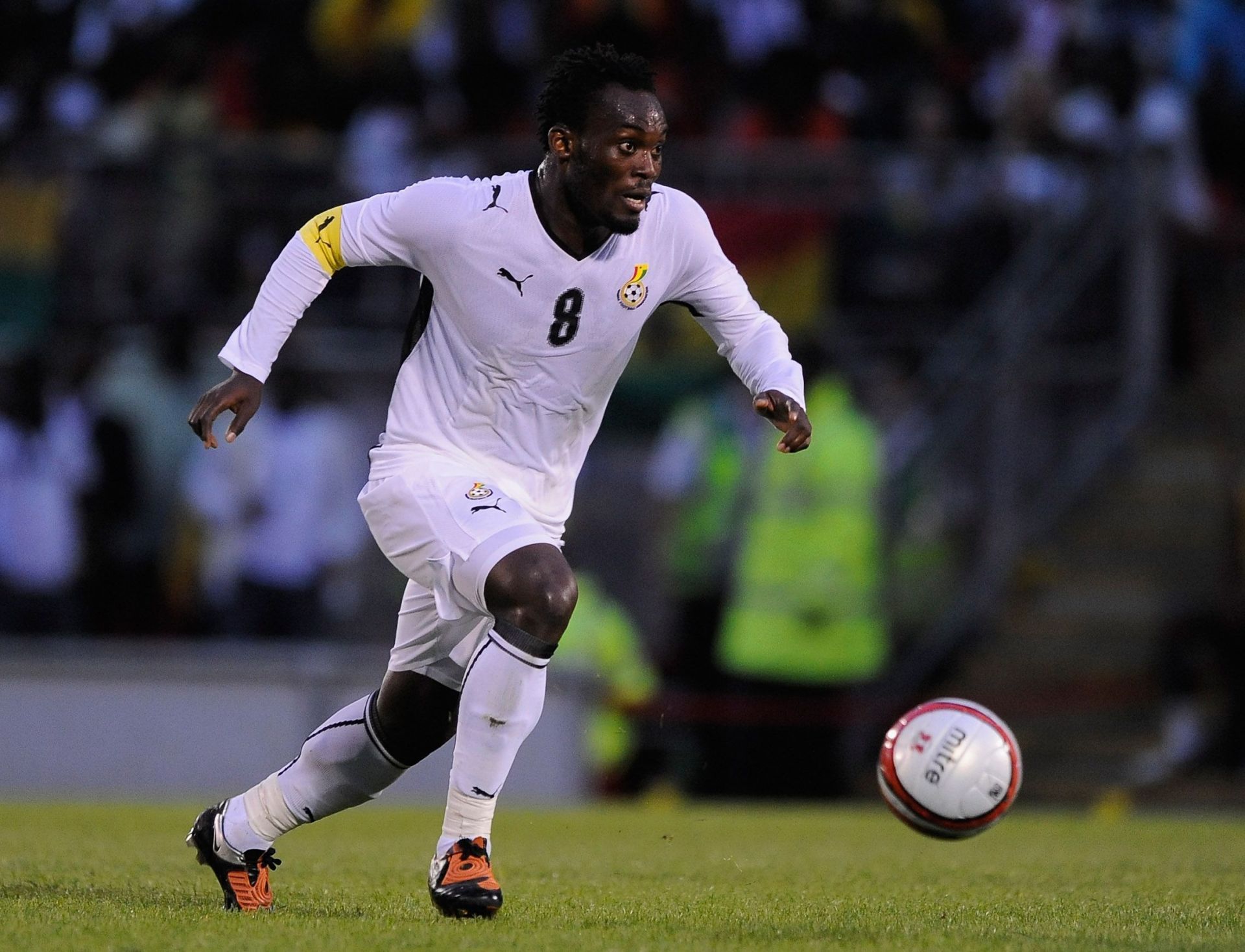 Essien never won the CAF African Player of the Year award despite several nominations