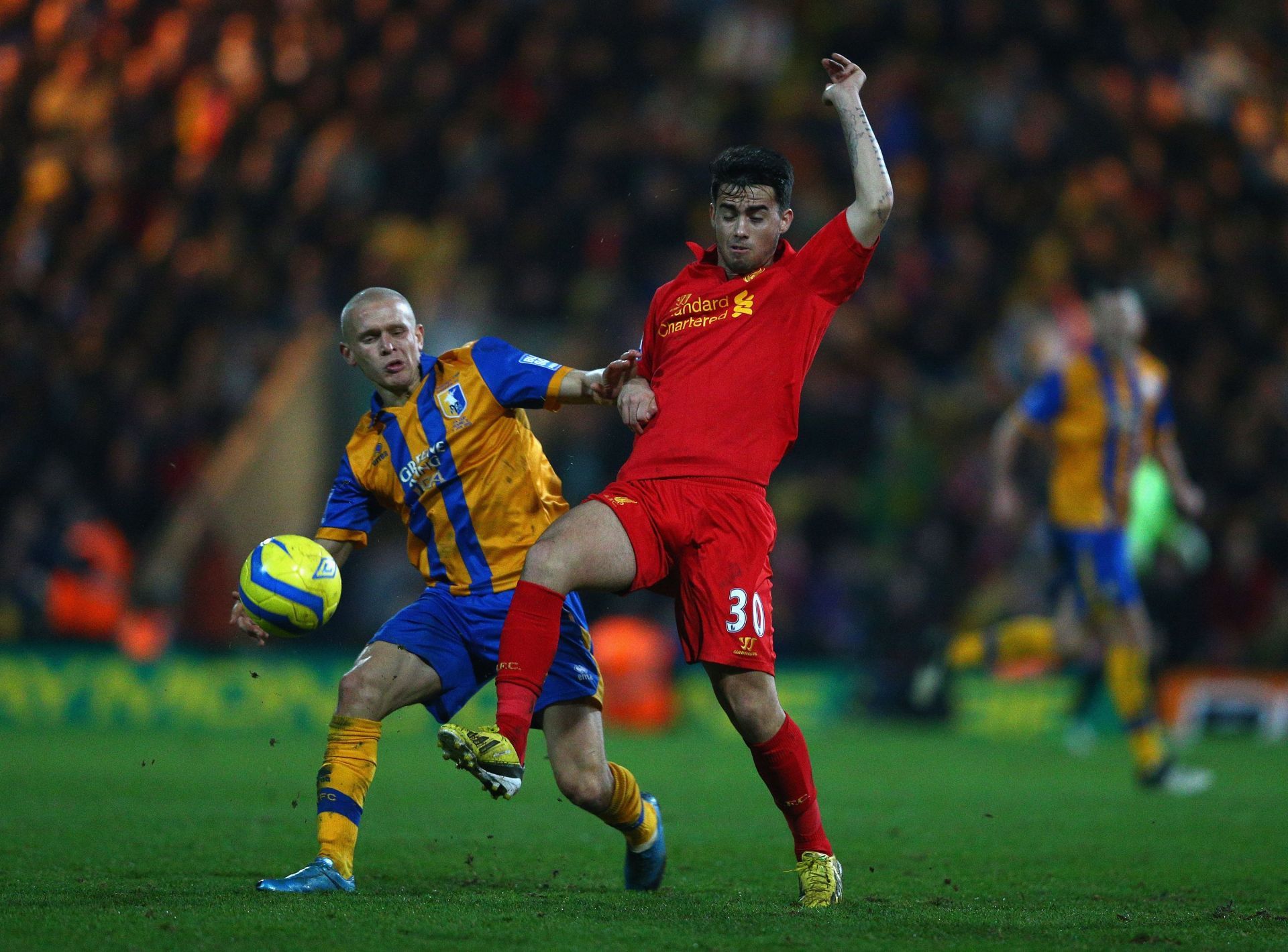 Suso struggled to impress at Anfield