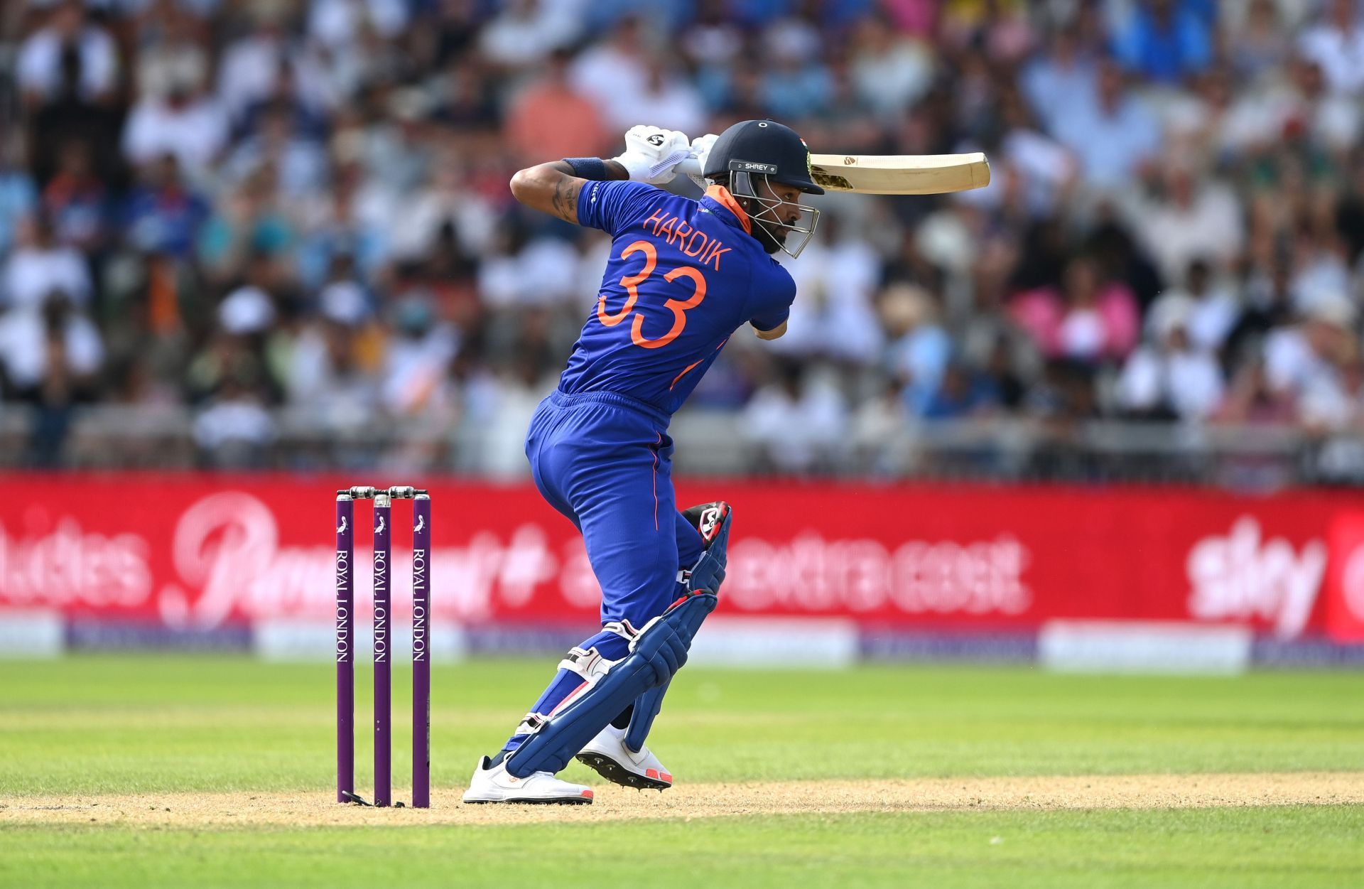 Hardik Pandya was the early aggressor in his partnership with Rishabh Pant