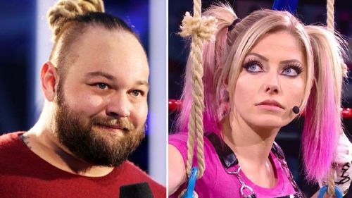 Bray Wyatt and Alexa Bliss were in a WWE segment