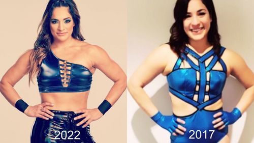 SmackDown star Raquel Rodriguez's appearances in 2017 and 2022