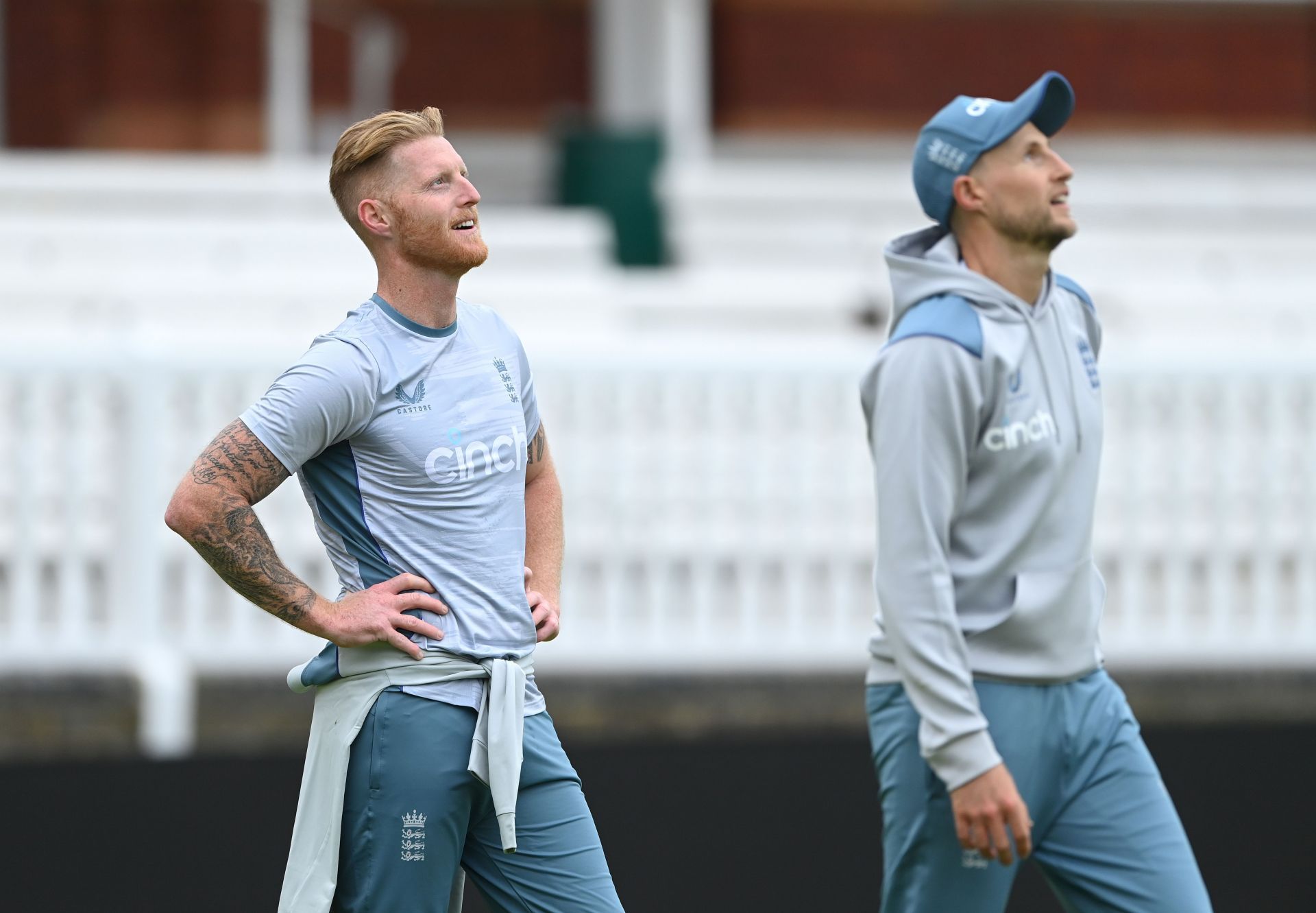 Ben Stokes (left) and Joe Root. Pic: Getty Images