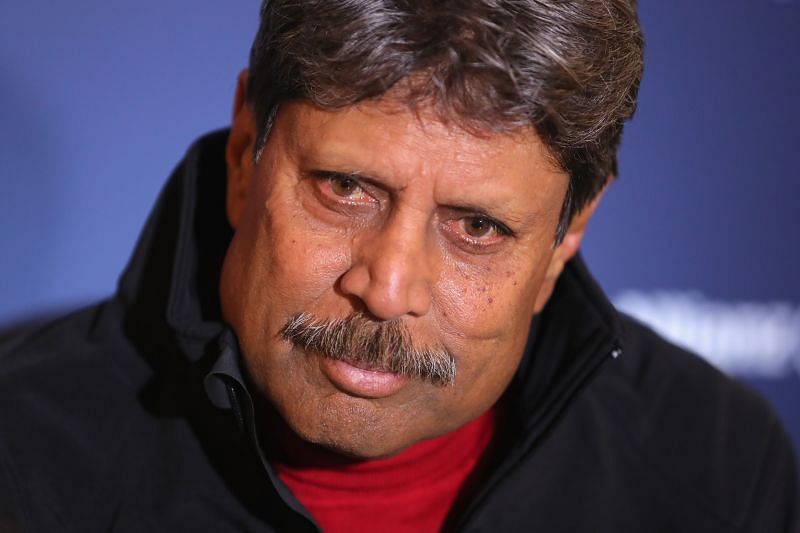 Former India captain Kapil Dev.