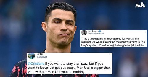 United fans turn on Ronaldo after Erik ten Hag's side plays beautiful football in preseason