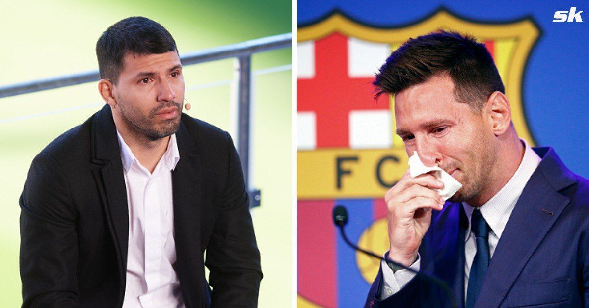 Aguero thought Messi&#039;s Barca departure was a joke