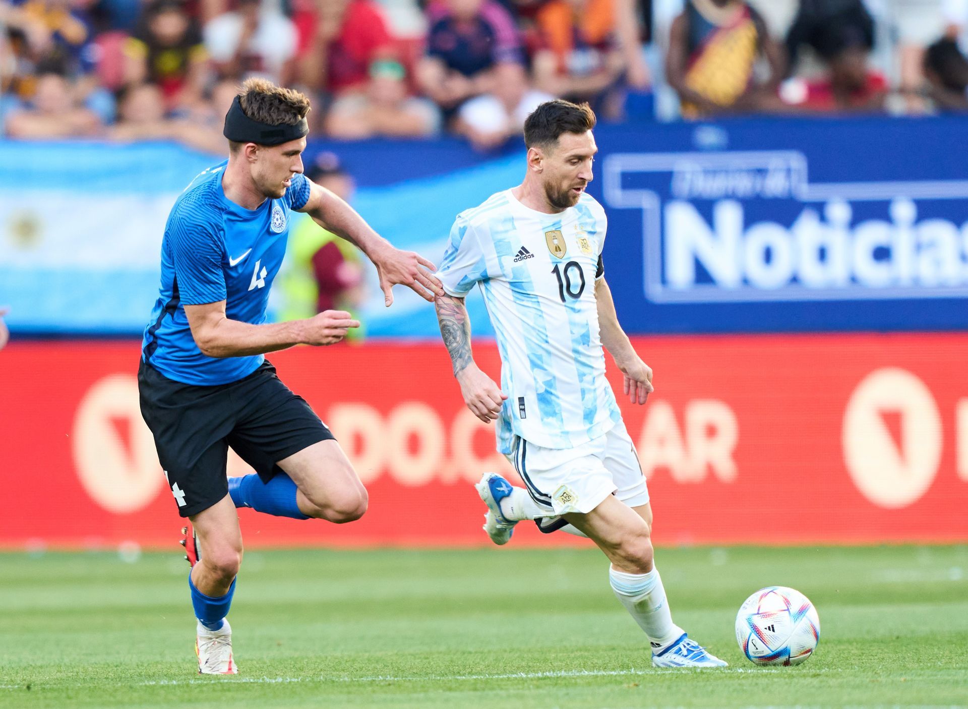 Lionel Messi (right) is expected to make a mark in Ligue 1 this season.