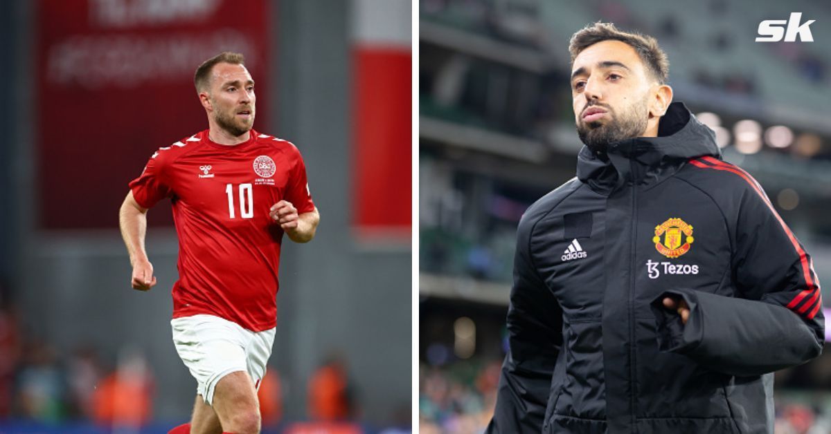 Manchester United midfielder Bruno Fernandes is keen to learn from and playing alongside Christian Eriksen