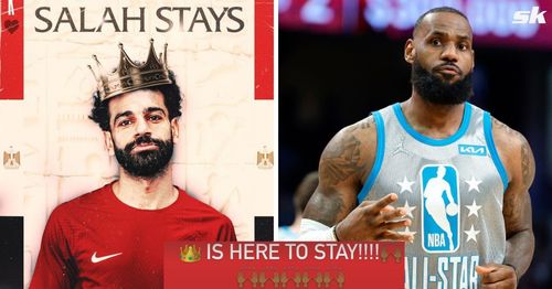 NBA star LeBron James continues to support the Reds on social media