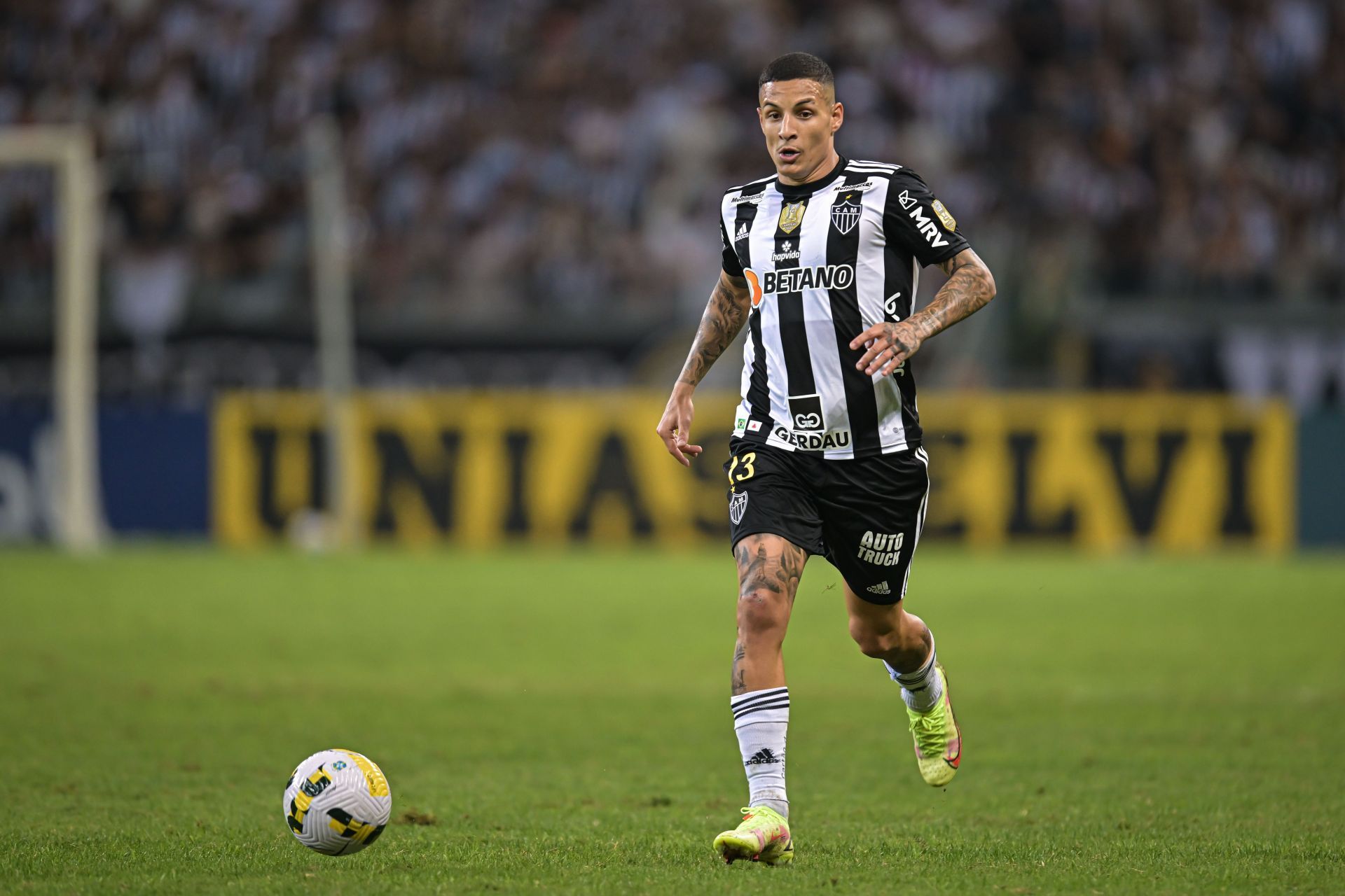 Atletico Mineiro will face Internacional in the Brazilian Serie A on Sunday.