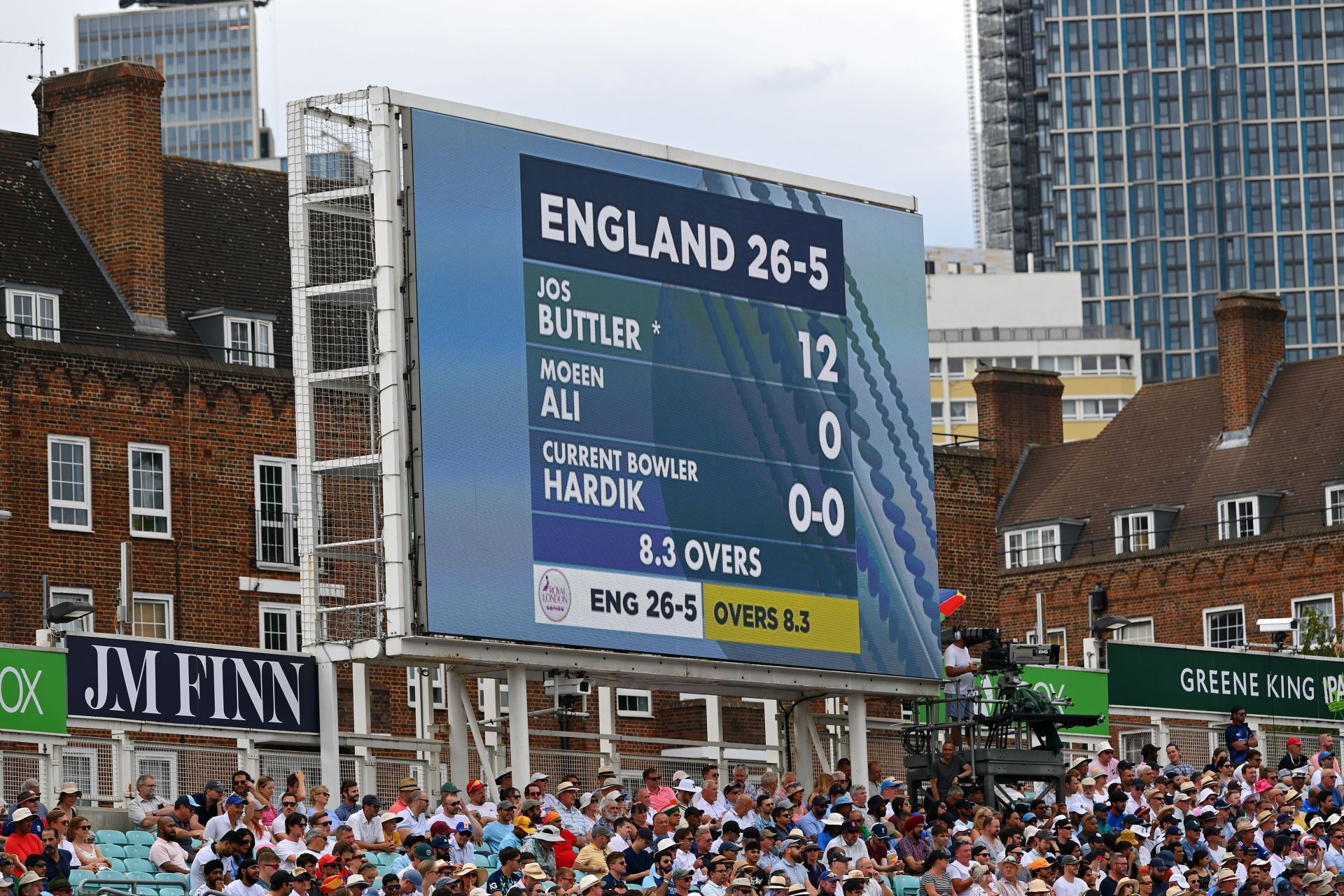 England v India - 1st Royal London Series One Day International.