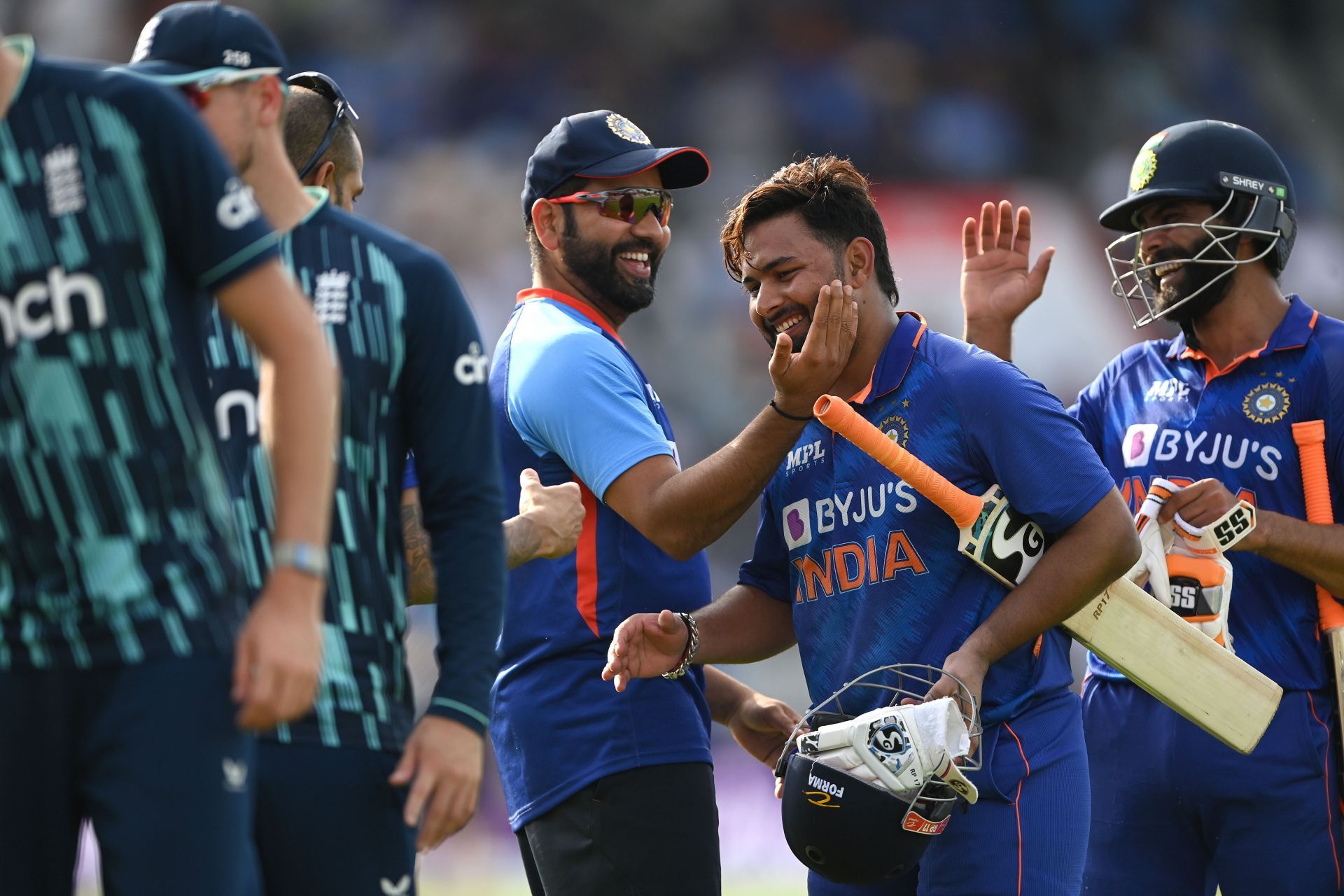 Rohit Sharma&#039;s men completed the tour of England with a memorable win. (Image: Getty)