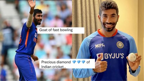 Jasprit Bumrah became the new world number 1 ODI bowler earlier today (Image: Instagram)