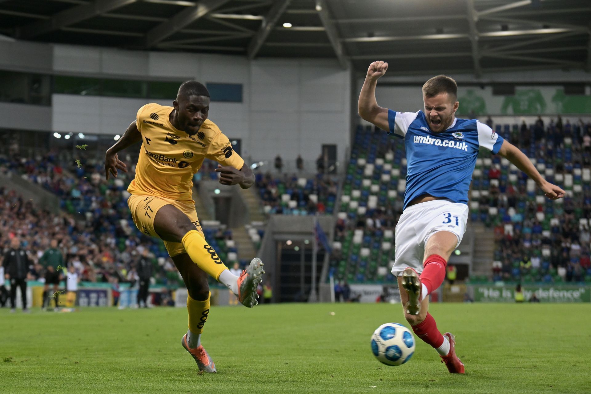 Bodo/Glimt will host Linfield on Wednesday - UEFA Champions League 2022-23 Second Qualifying Round First Leg