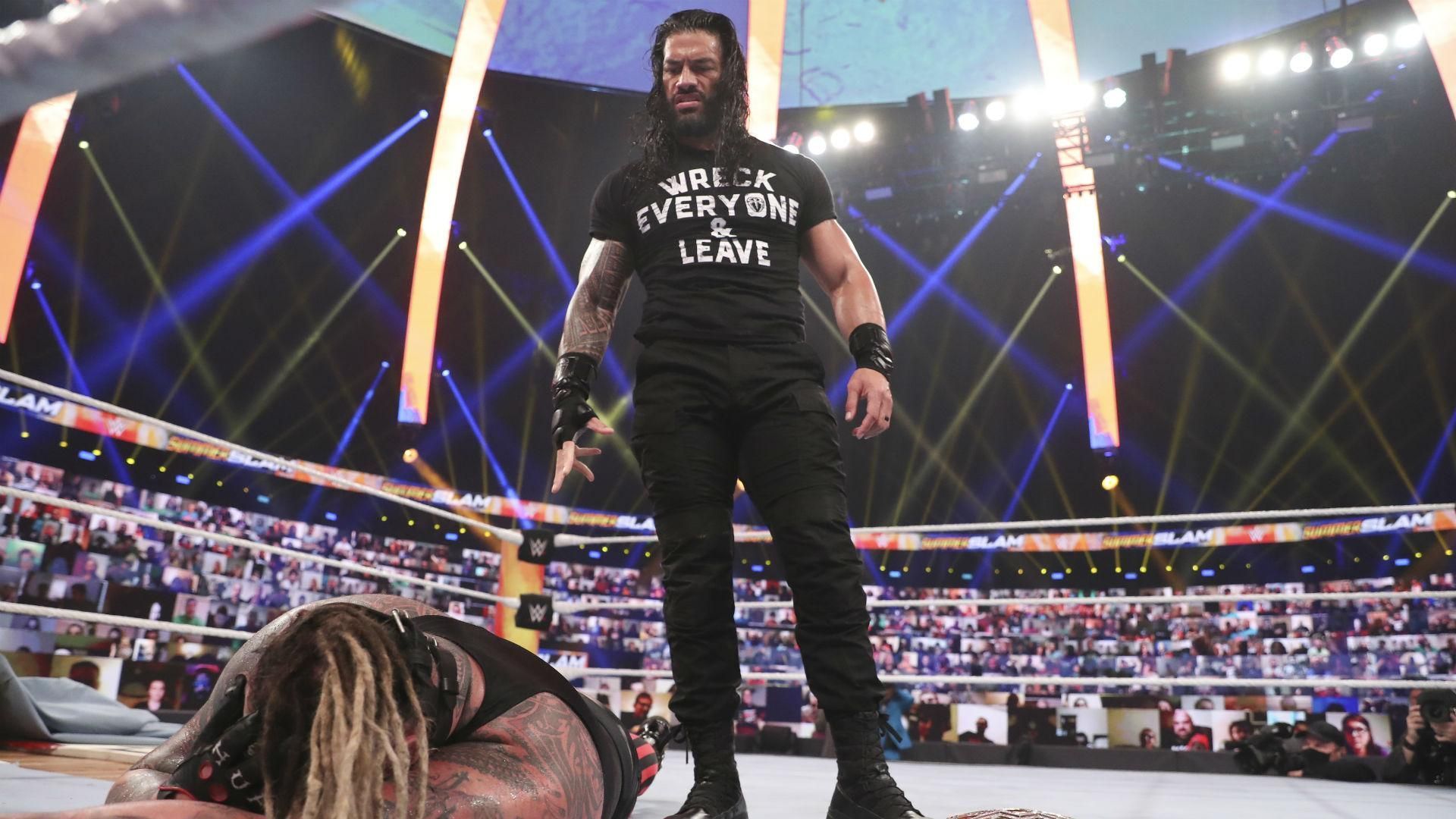 Roman Reigns shockingly re-emerged at SummerSlam 2020.