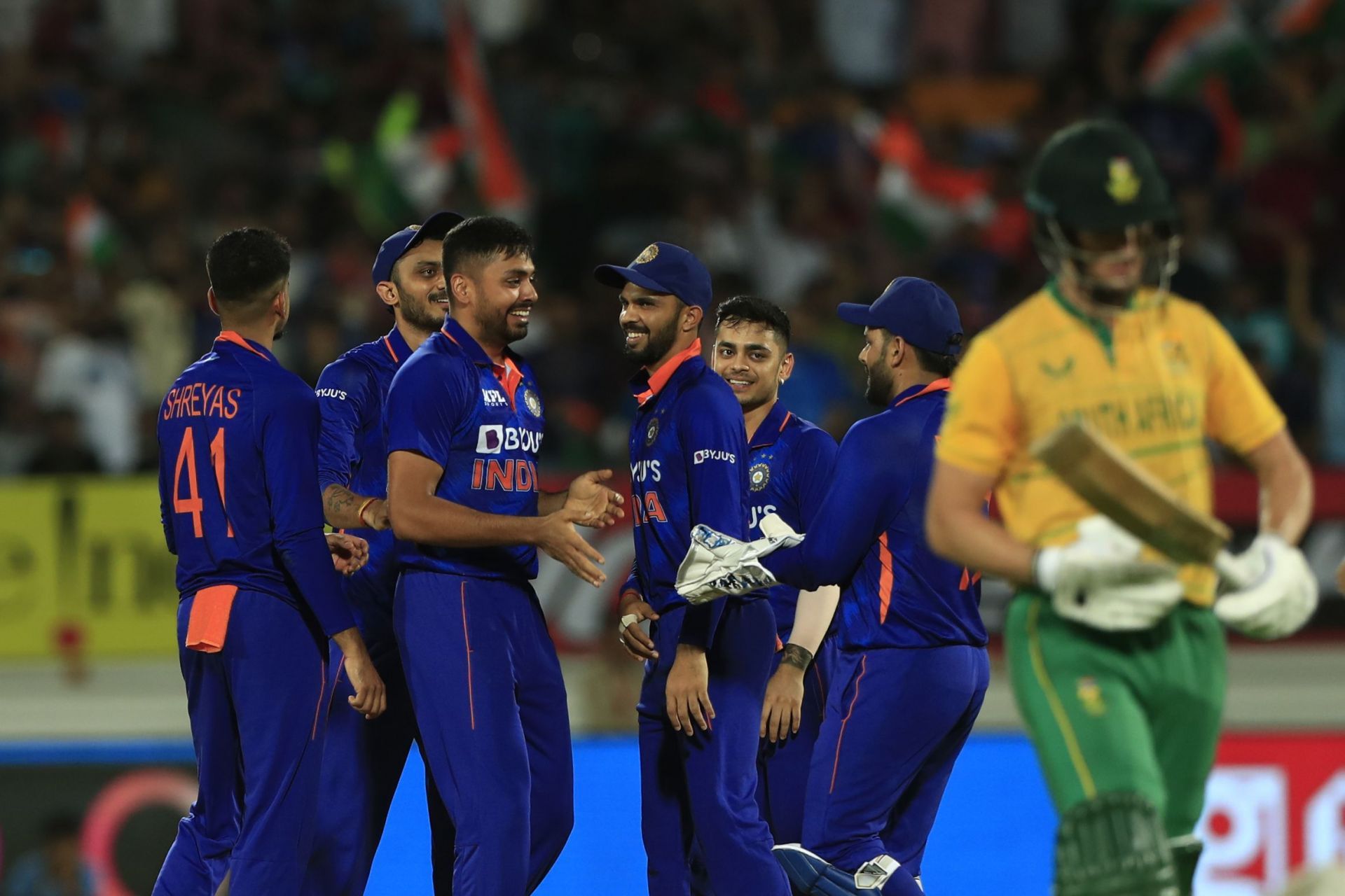 India faced South Africa during a T20I series in June. Pic: Getty Images