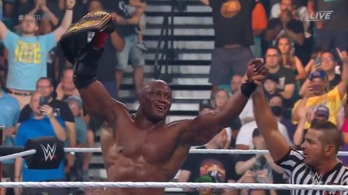 Bobby Lashley is a three-time United States Champion!