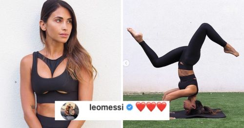 Lionel Messi was wowed by wife's post