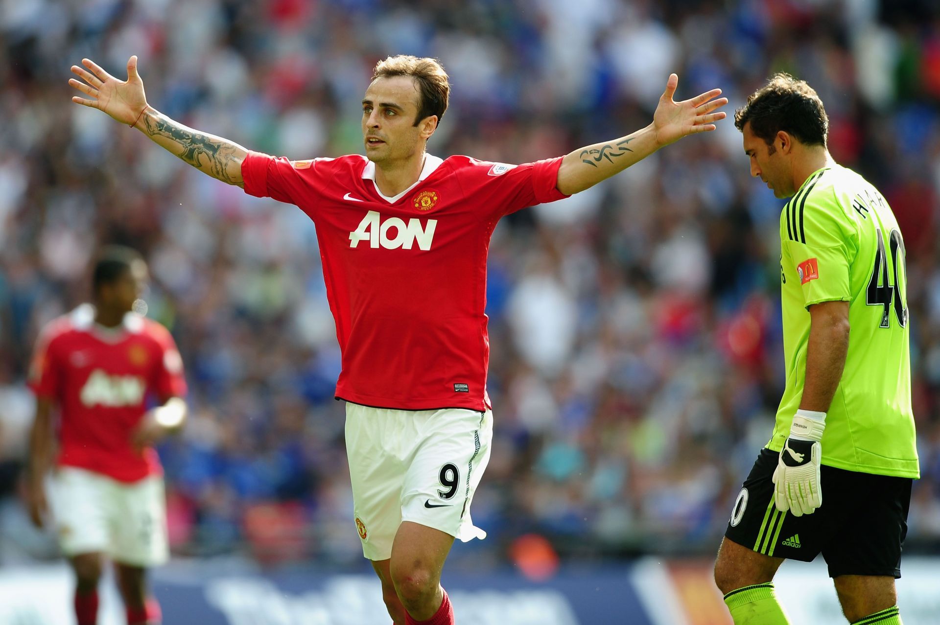 Dimitar Berbatov - Striker; Credits: Man United FC