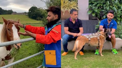 Rishabh Pant connects with his fans with some candid posts on Instagram.