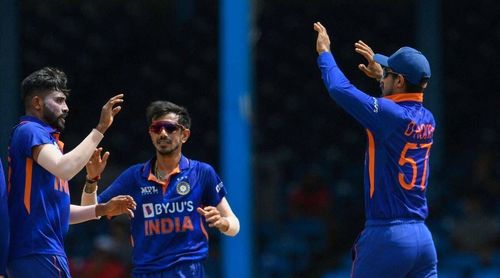 A young bowling attack has given a good account of themselves for India