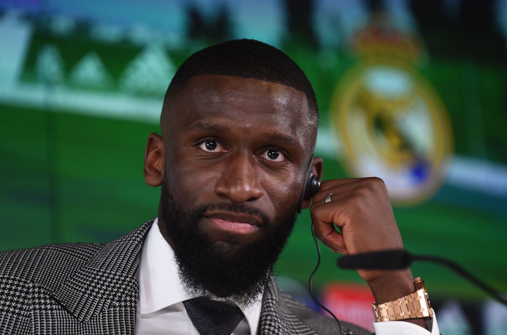 Real Madrid Unveil New Signing Antonio Rudiger