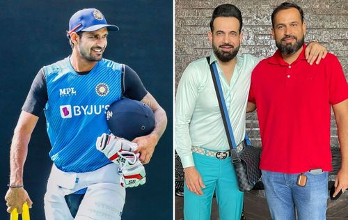 (L to R) Deepak Hooda, Irfan Pathan and Yusuf Pathan.