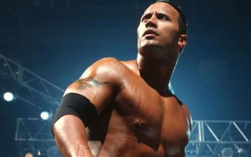 Former WWE Champion Dwayne "The Rock" Johnson