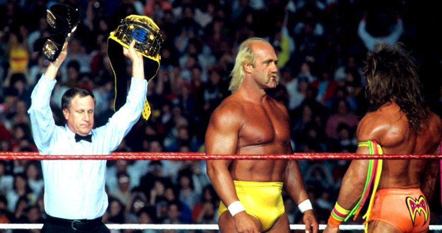 Hulk Hogan and The Ultimate Warrior collided at WrestleMania VI.