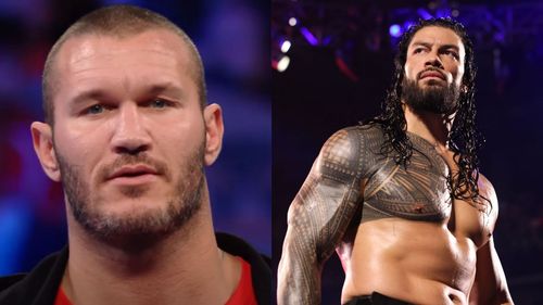 Randy Orton (left); Roman Reigns (right)