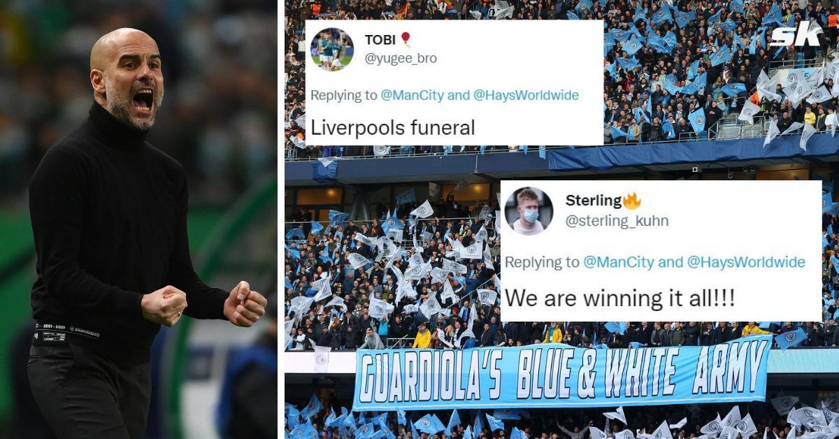 Manchester City fans in confident mood ahead of Liverpool clash
