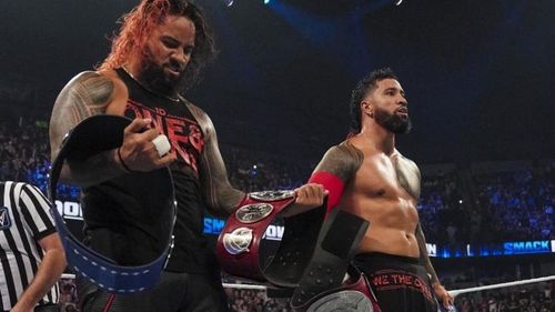 The Usos are the reigning Undisputed WWE Tag Team Champions