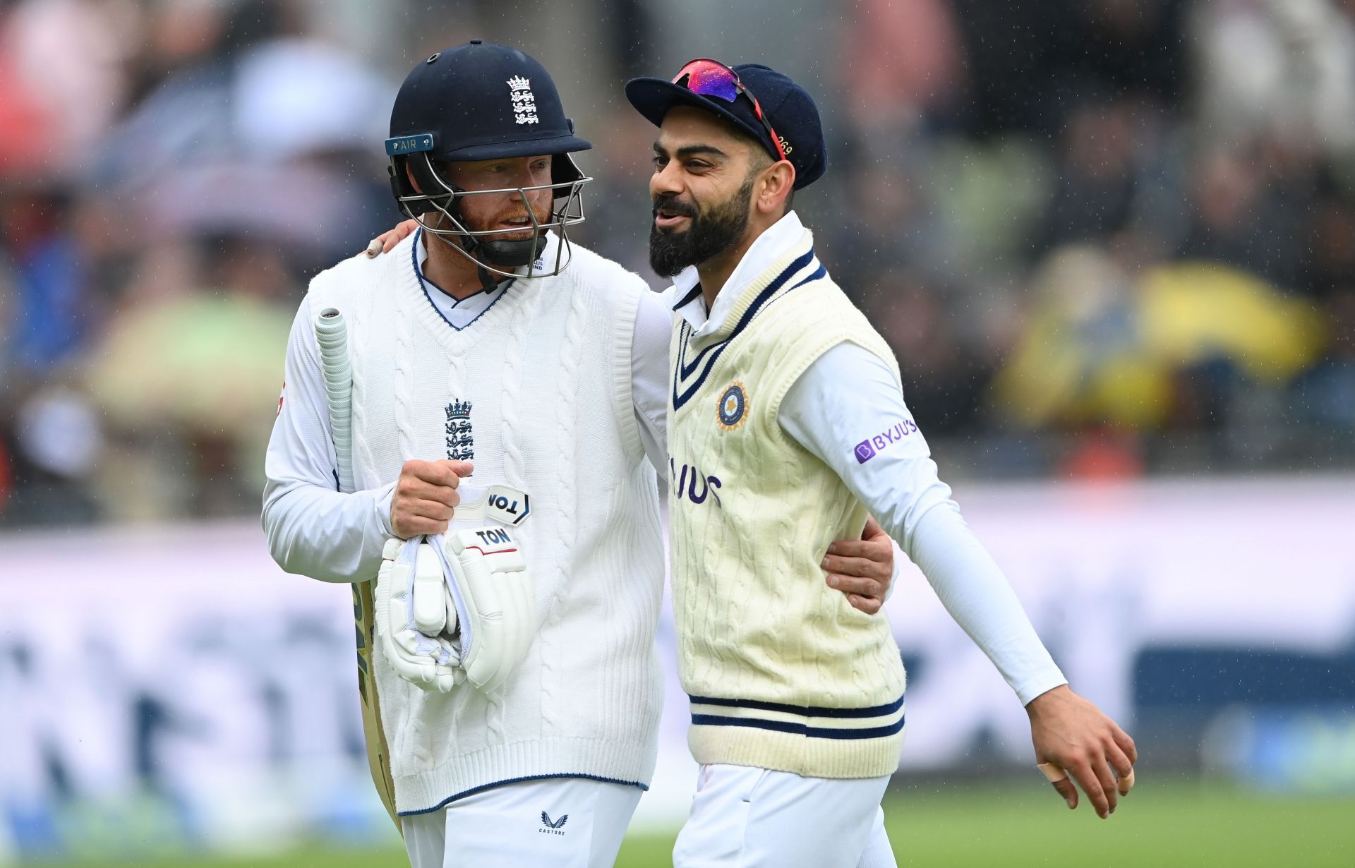 Jonny Bairstow and Virat Kohli had a war of words during the India vs England Test match in Birmingham