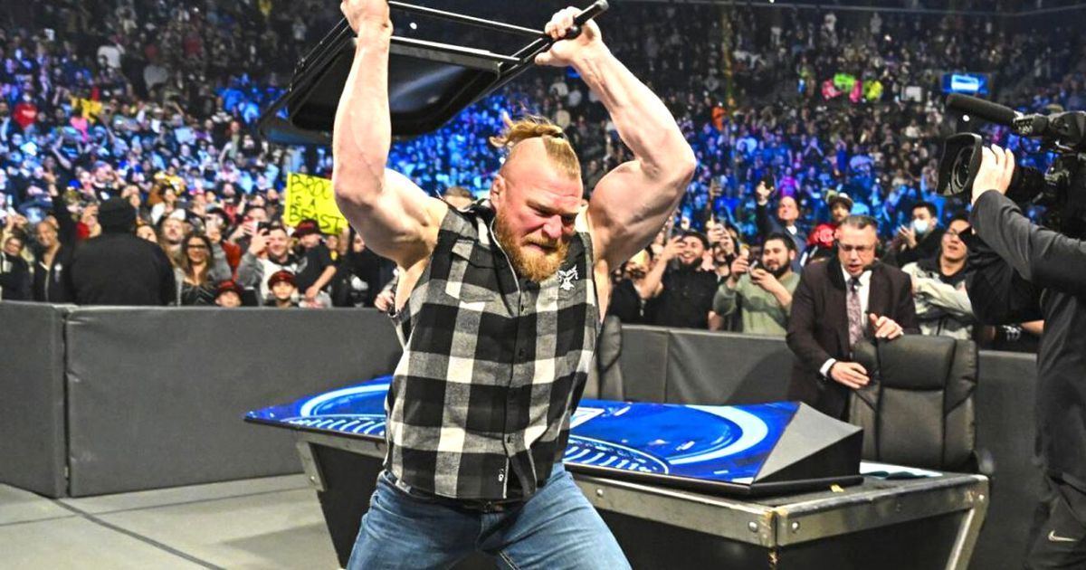 The Beast Incarnate competed in a Last Man Standing match at SummerSlam 2022.