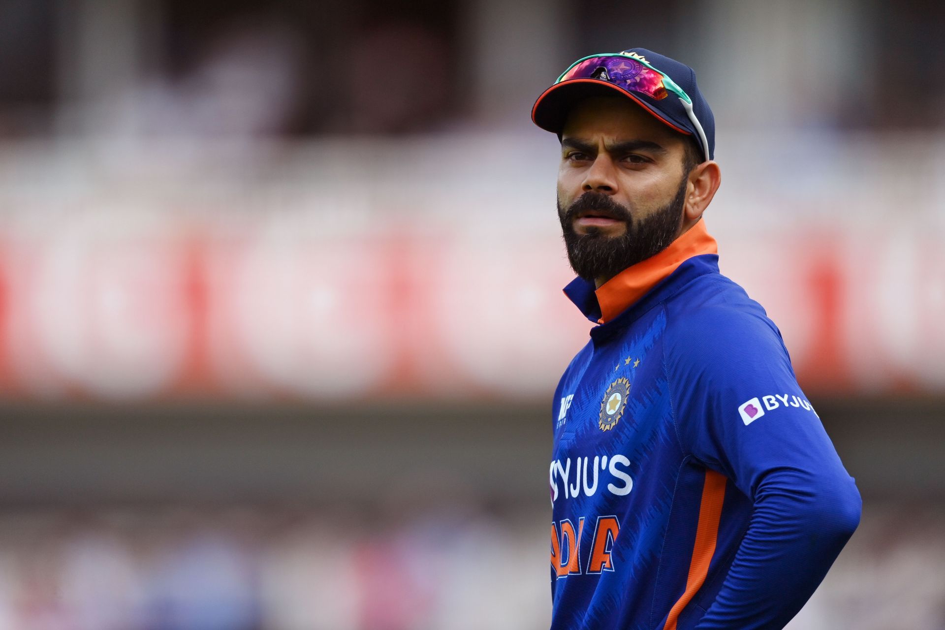 Virat Kohli during the second ODI. Pic: Getty Images