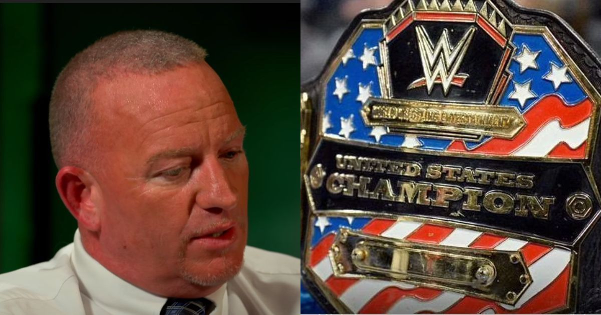 &#039;Road Dogg&#039; Brian James and the old United States Championship belt!