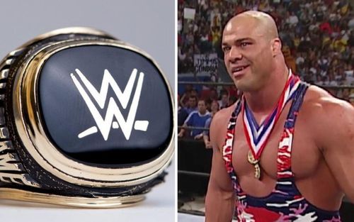 Kurt Angle is a WWE Hall of Famer