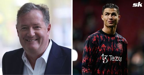 Piers Morgan supports Cristiano Ronaldo's desire to leave Manchester United.