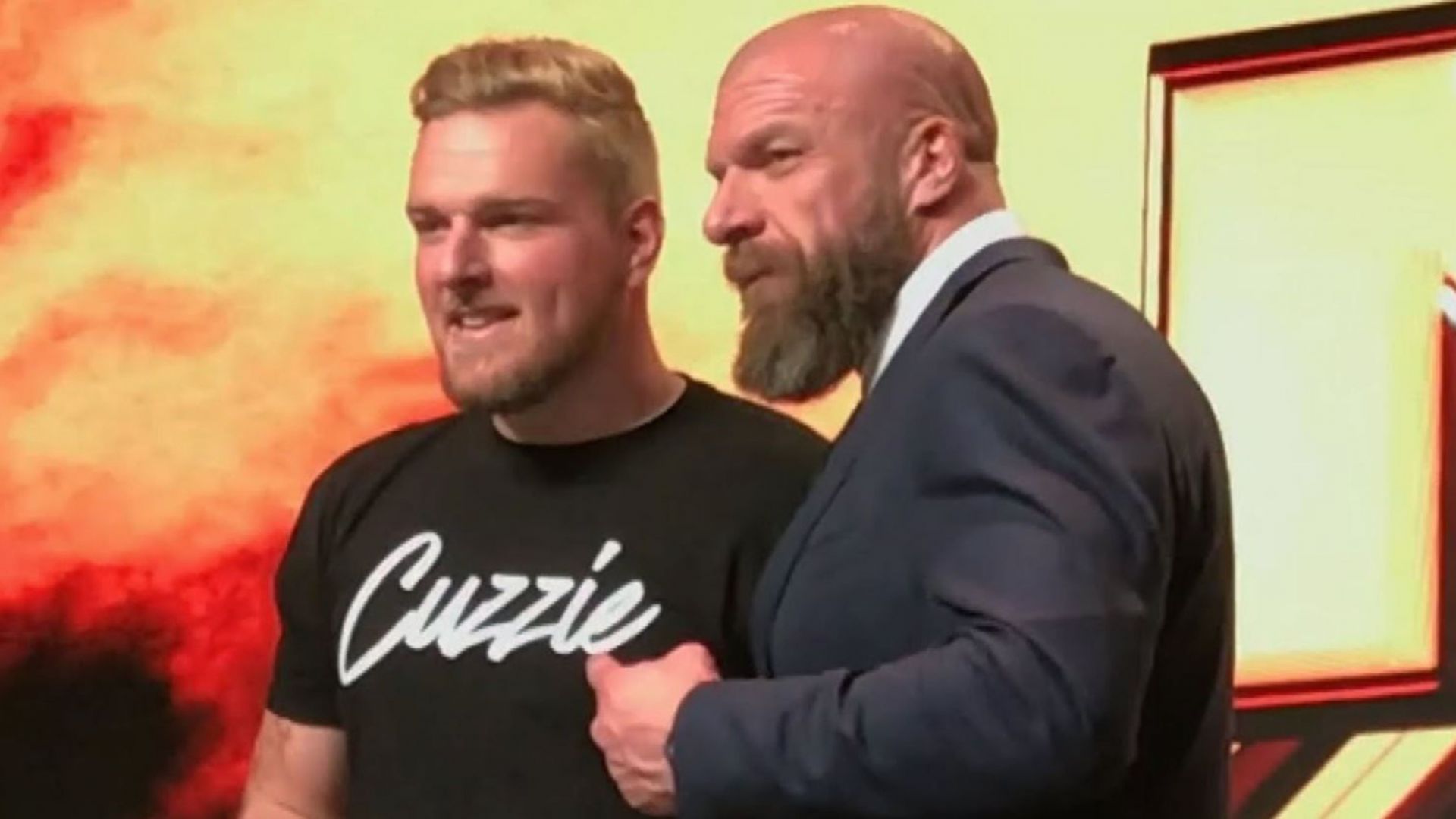 Triple H is a fan of Pat McAfee