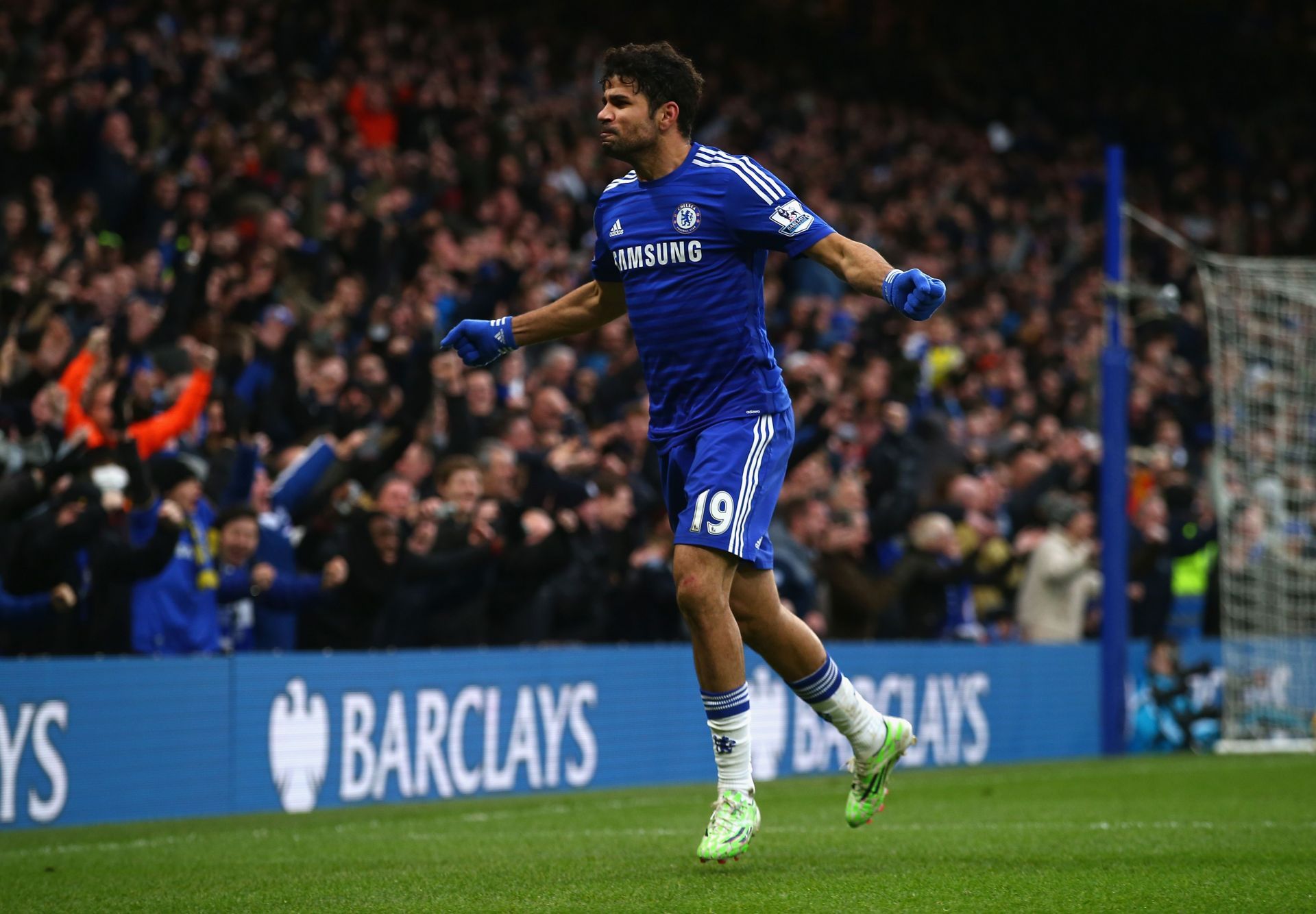 Diego Costa in action for Chelsea