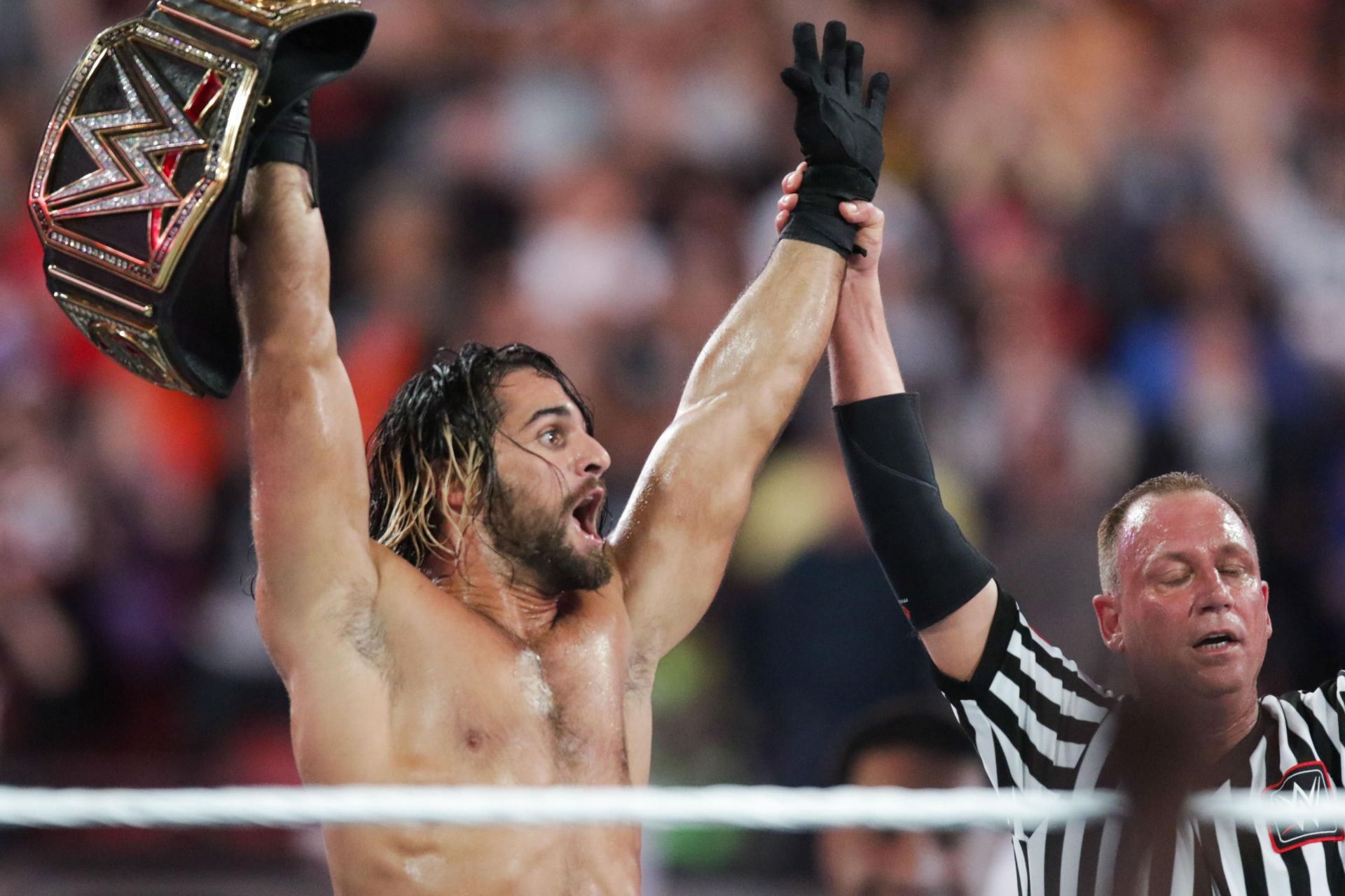 Rollins waited to cash in, leading to one of the most memorable moments in WWE history!