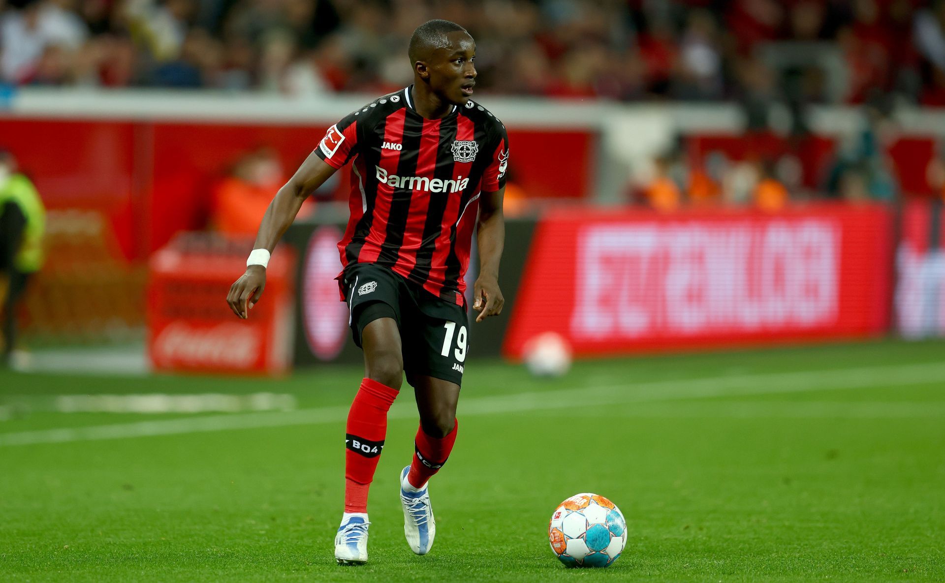 Moussa Diaby was crucial to Bayer Leverkusen last season