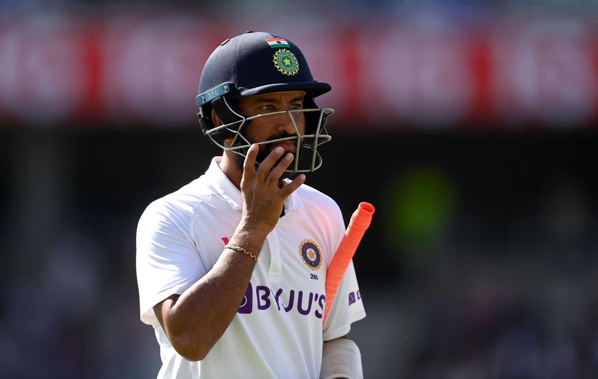 Cheteshwar Pujara is playing as an opener in his comeback Test.