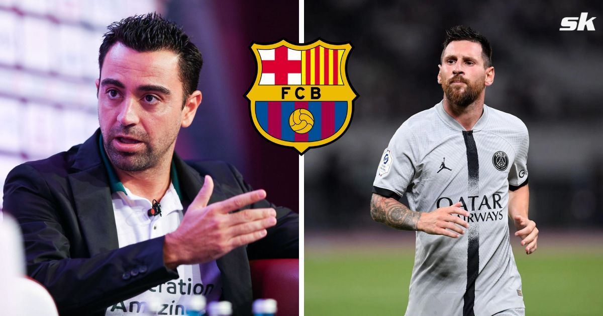 Xavi commented on the prospect of Barca signing Messi in 2023