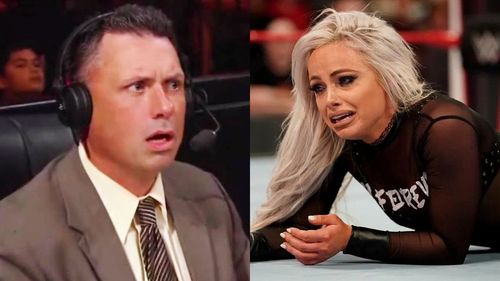 Michael Cole interviewed Liv Morgan on SmackDown this week!