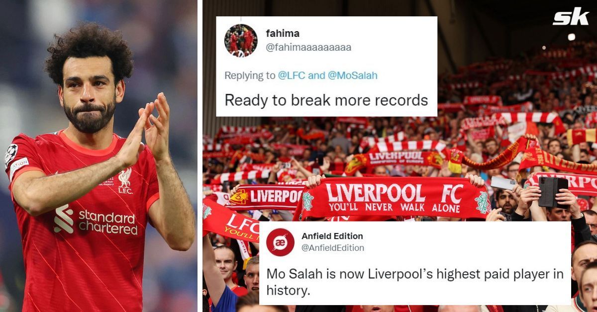 Fans have been treated to the news of Mohamed Salah extending his contract at Liverpool.