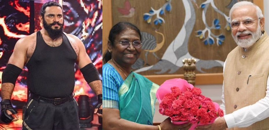 WWE सुपरस्टार ने द्रौपदी मुर्मू को बधाई दी