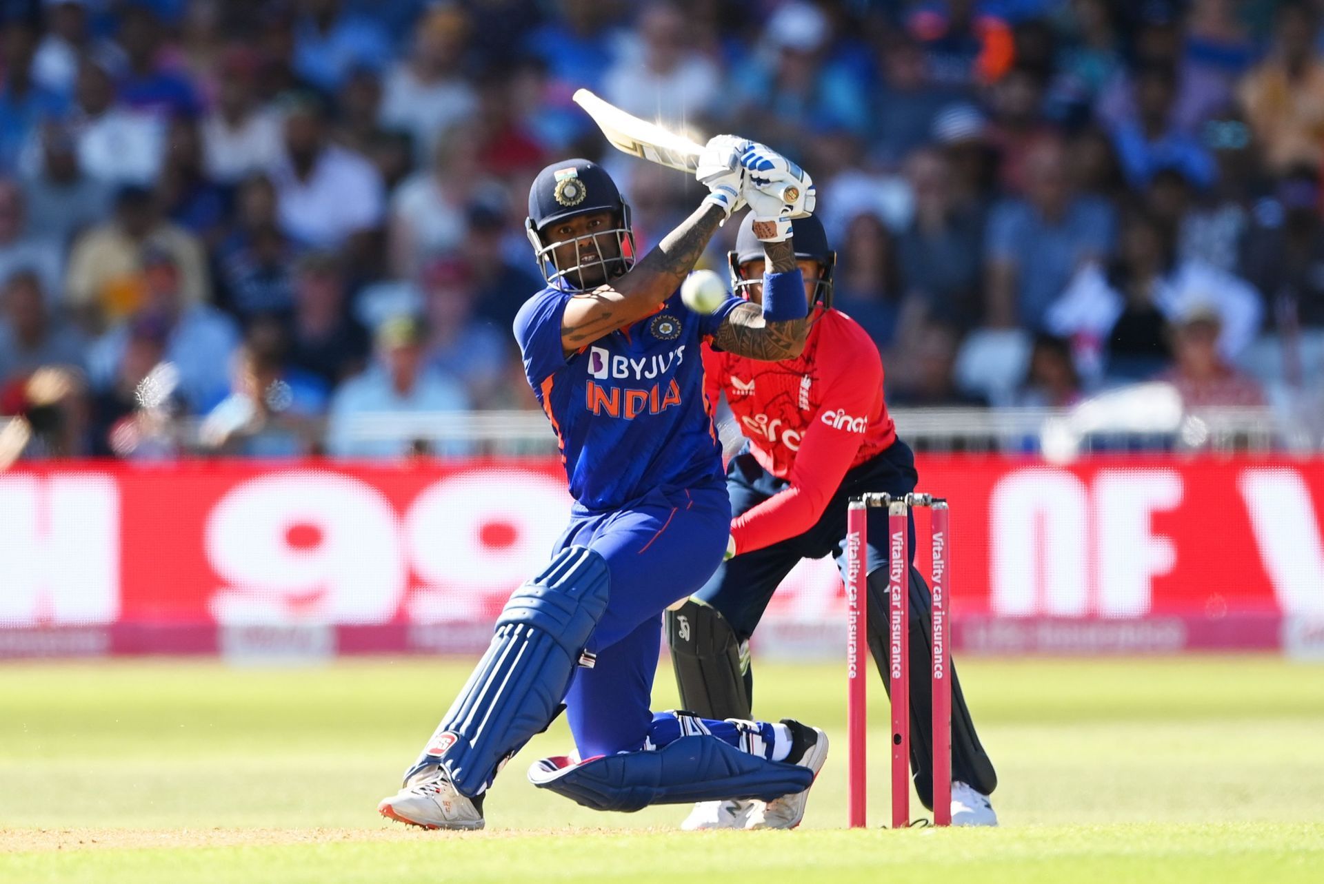 Suryakumar Yadav scored a superb hundred against England at Trent Bridge. 