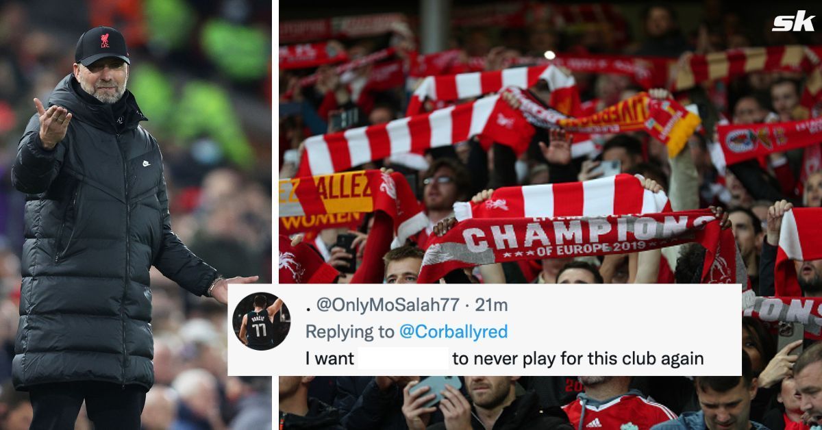 Reds fans rip into &#039;dreadful&#039; 25-year-old for his awful display against United