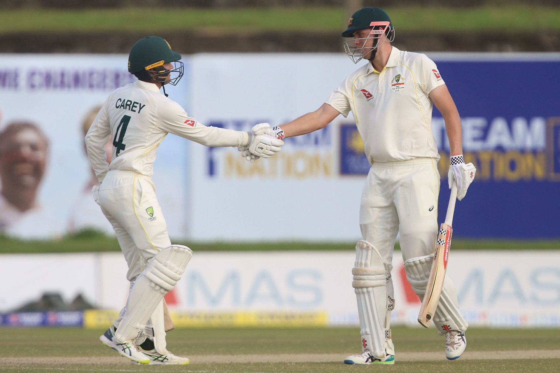 Usman Khawaja and Cameron Green batted outstandingly. (Credits: Getty)