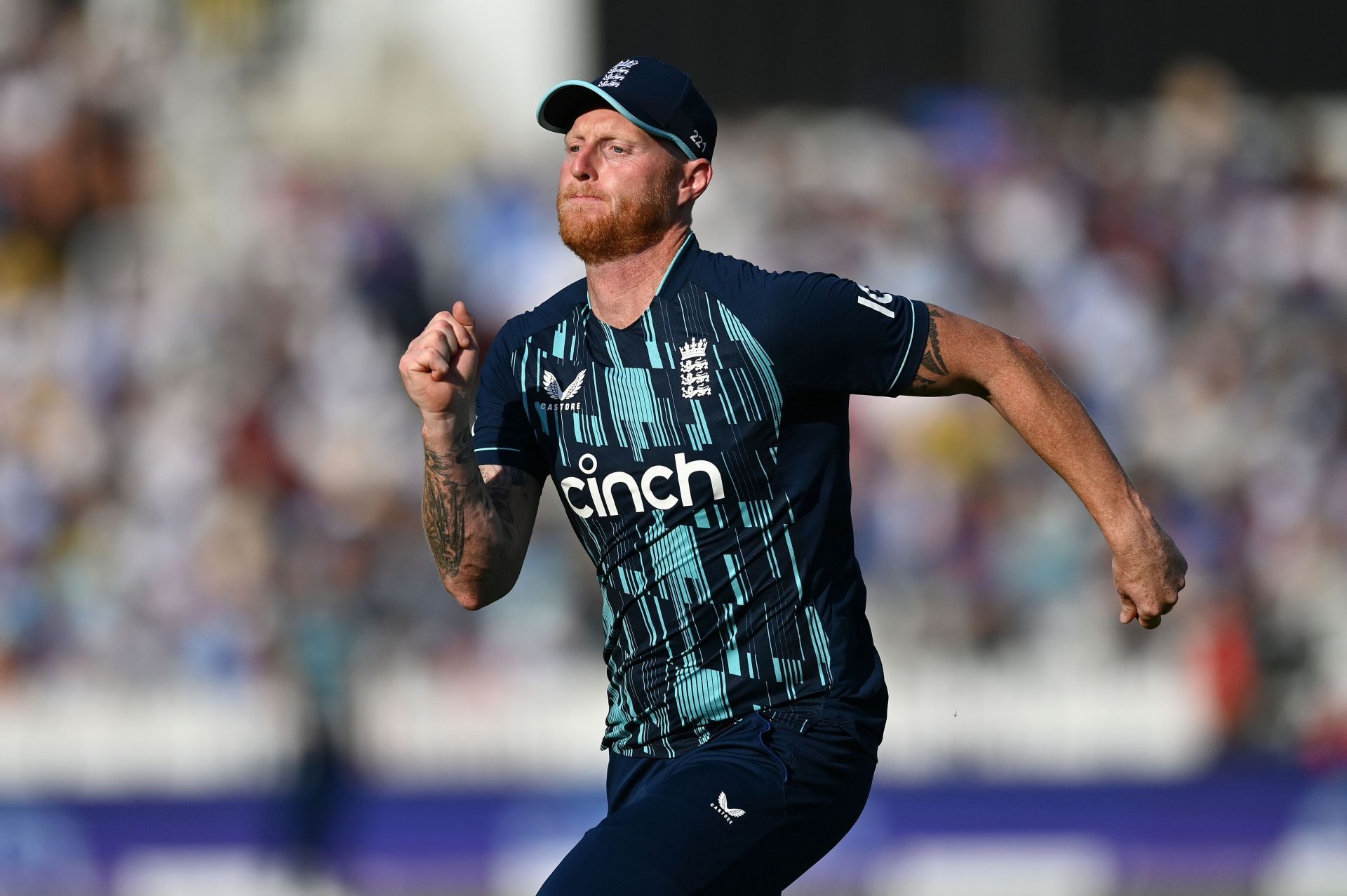Ben Stokes during the 2nd ODI against England. Pic: Getty Images